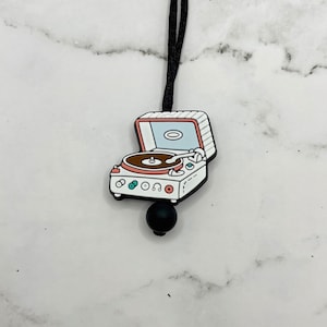 Fidget Jewelry Record Player Necklace