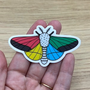 Disability Moth Sticker