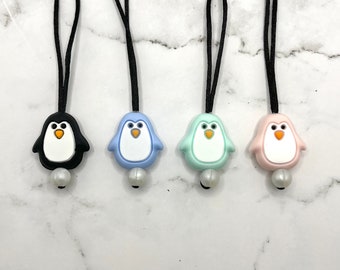 Collar de pingüino de Fidget Jewelry