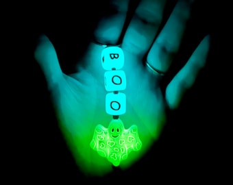 Glowing Ghost Keychain