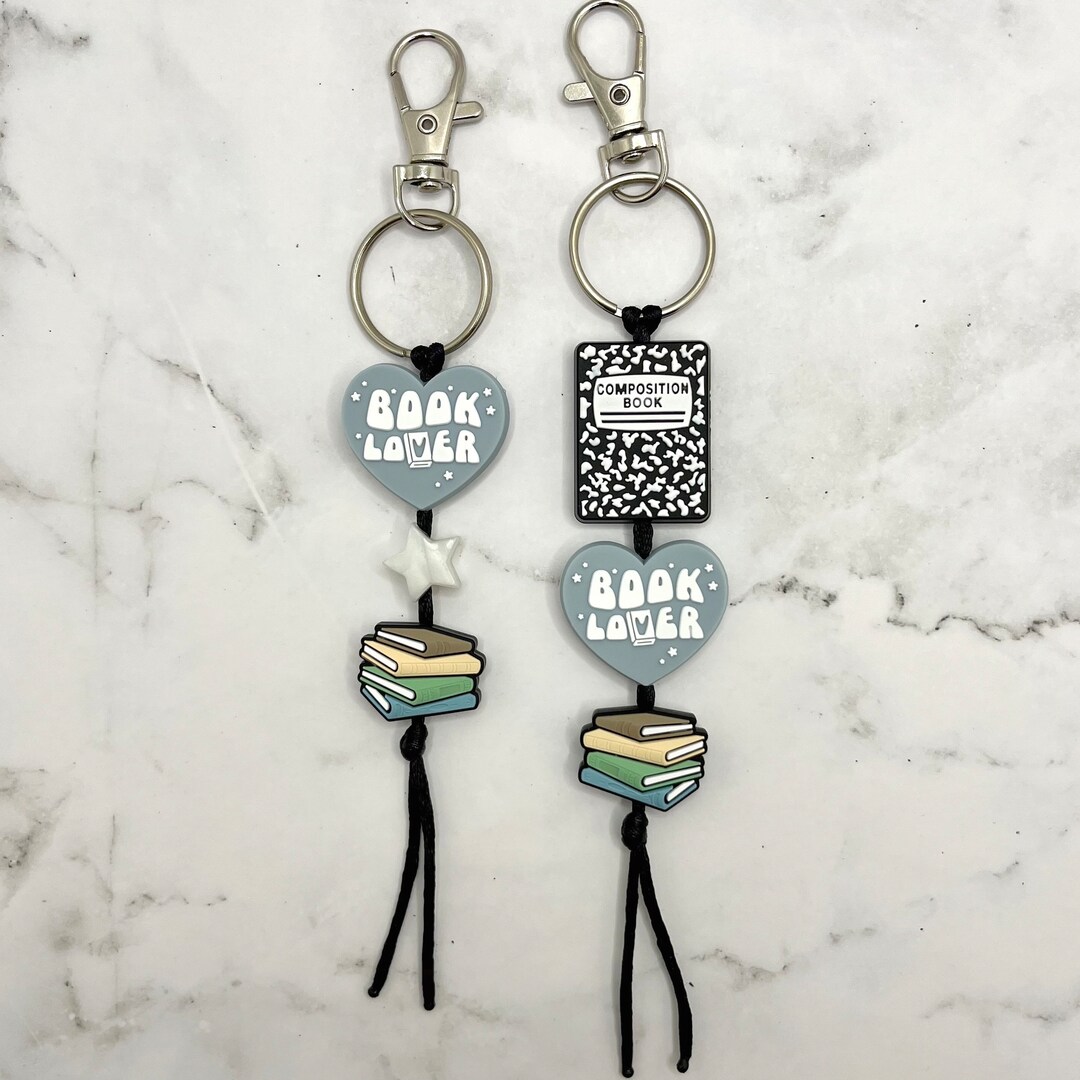 Reader or Writer Fidget Keychain - Etsy