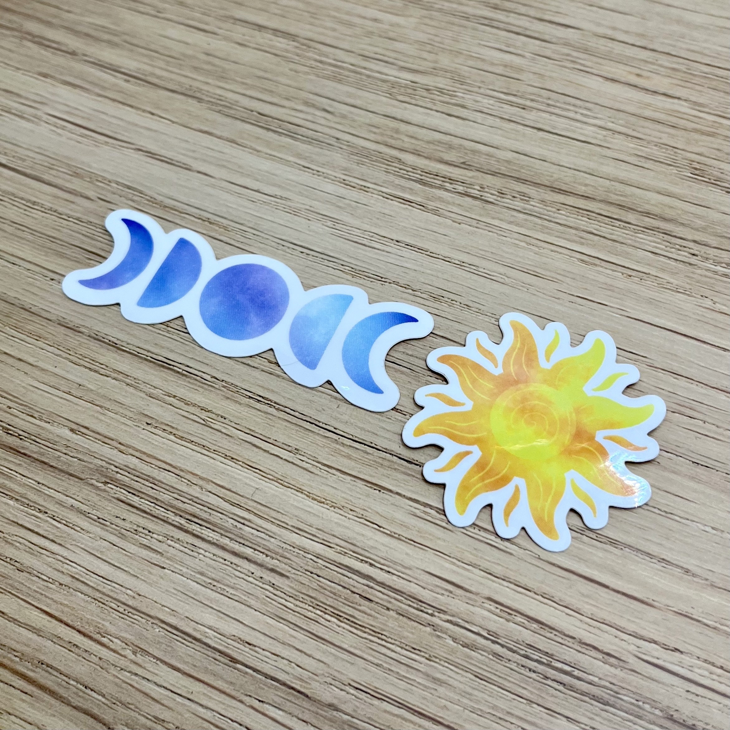 Sun Sticker - Etsy