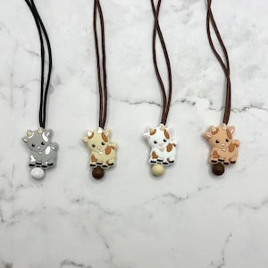 Fidget Jewelry Goat Necklace