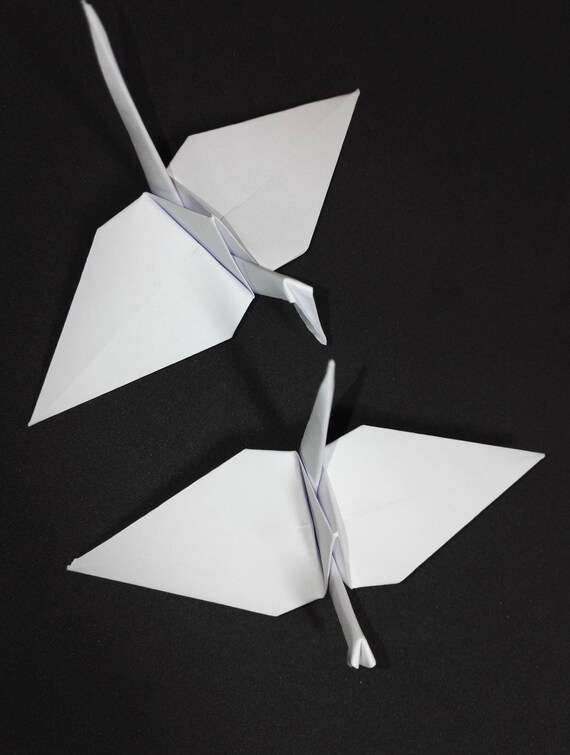 Symbolising Health 20 Origami Crane Wedding Favours Baby Shower Long Life and Happiness