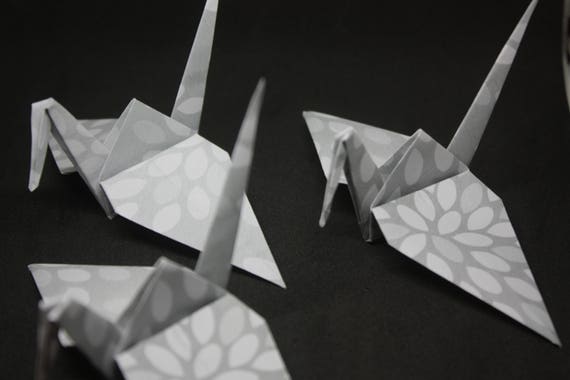 Symbolising Health 20 Origami Crane Wedding Favours Baby Shower Long Life and Happiness