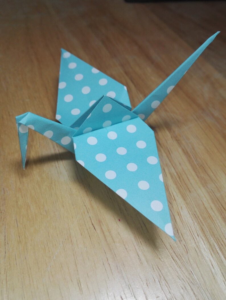 Symbolising Health 20 Origami Crane Wedding Favours Baby Shower Long Life and Happiness
