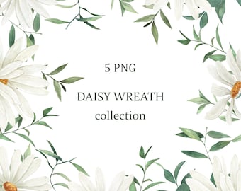 4 Pezzi Banner Margherite Bianche Boho - Ghirlande Fiori Per Decorazioni Compleanno, Nursery E Feste - Foto 5