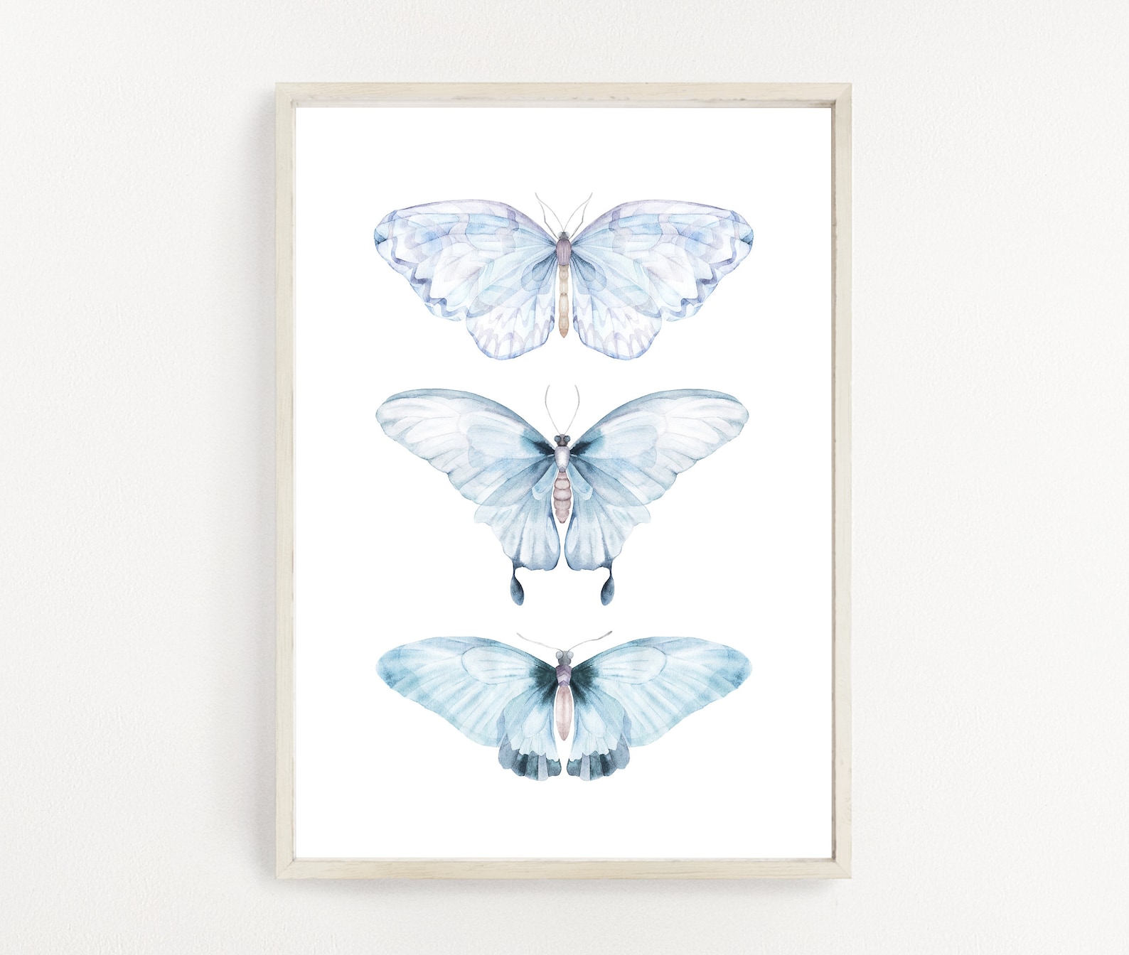 Schmetterling Wandbild Schmetterling Poster Aquarell | Etsy