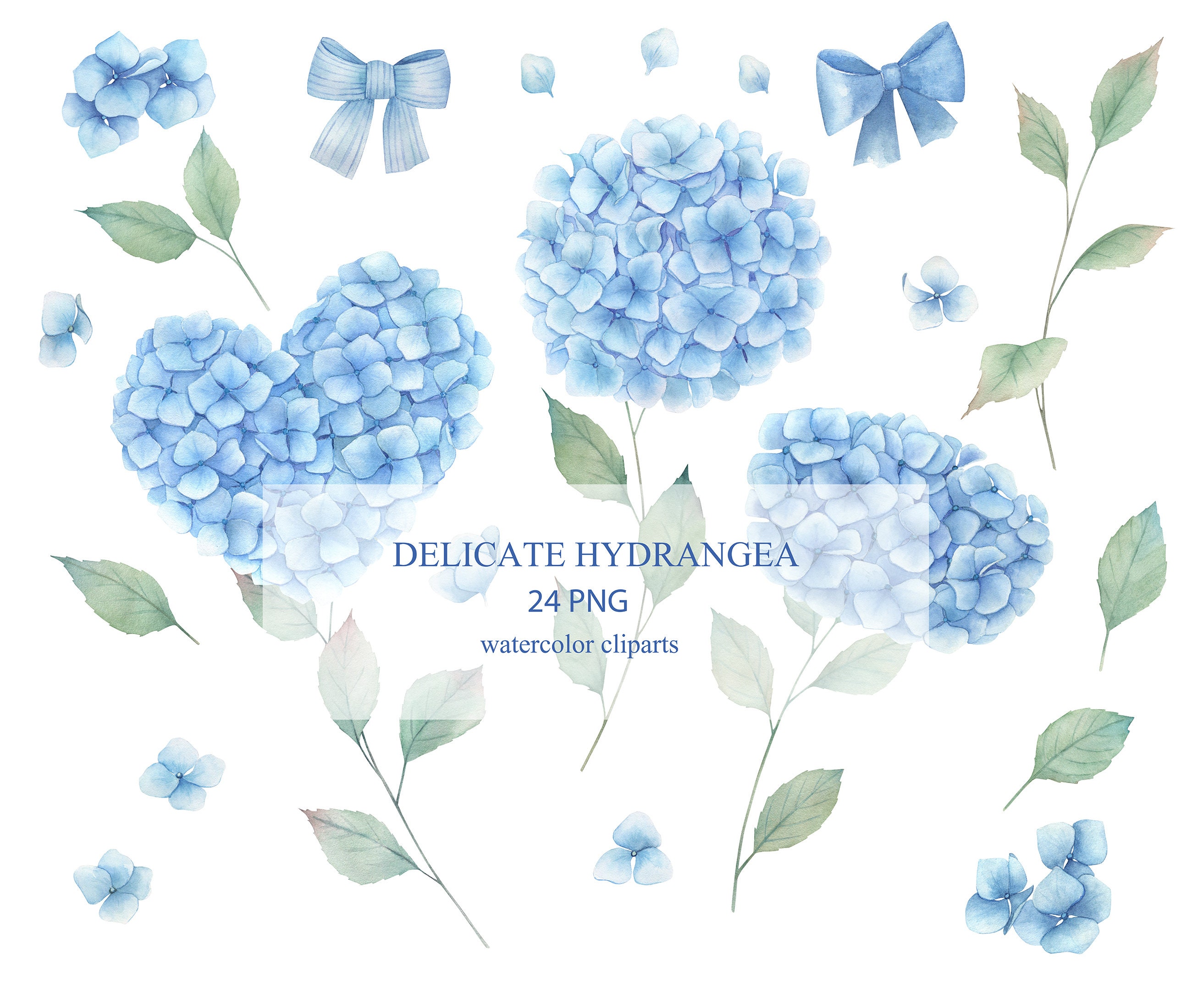 Hydrangea Flower Stamp Wedding Rubber Stamp Floral Invitation Decor  Hortensia Plant 