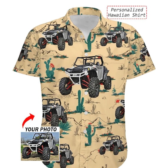 Side-by-side Sxs Personalized Hawaiian Shirt, Custom Photo Utvs