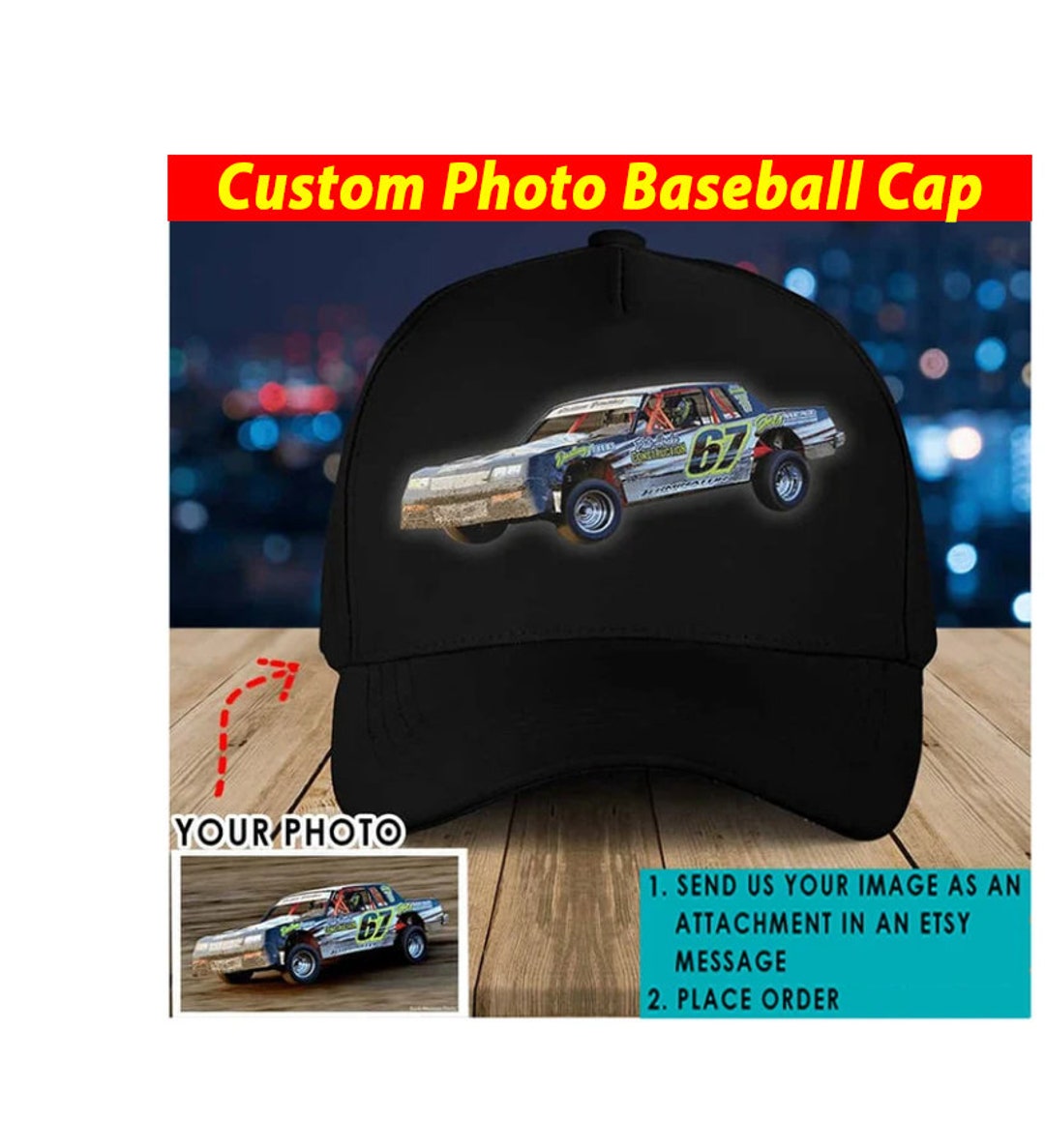 Drag Racing Caps Late Model Dirt Track Racing Personalized Baseball Classic Cap, Unique ...