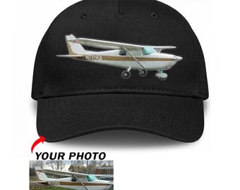 Airplane Aircraft Personalized Baseball Classic Cap, Unique Gift For Aircraft Owners, Airplane Gift Ideas, Custom Gift For Pilots (PHOTONLY)