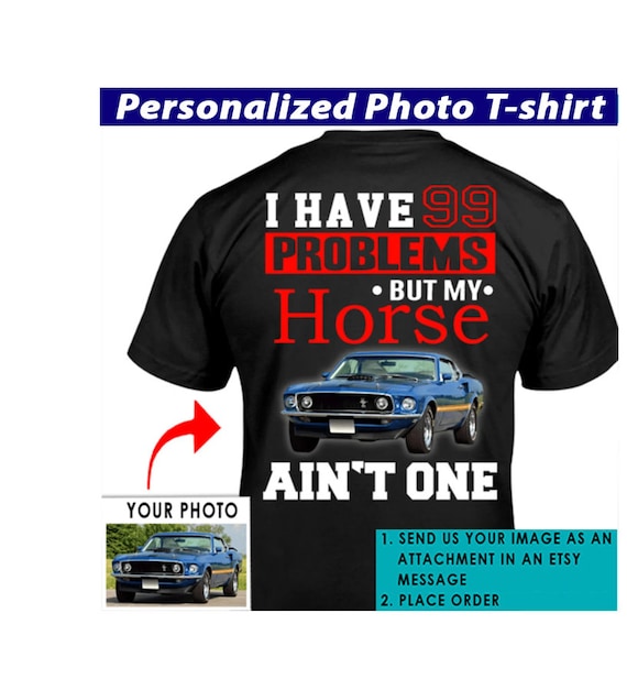 Car Guys Gifts Personalized Photo Car Tshirt Best Gifts for Etsy