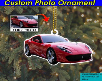 Hypercar Supercar Personalized Ornament, Luxury Car, Muscle Car, Sport Car, Hot Rod, Rat Rod, Street Rod, Custom Car Gift, Acrylic Ornaments