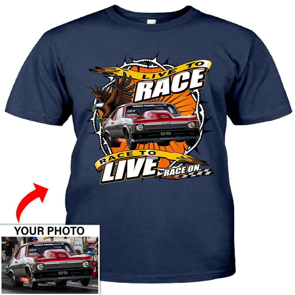 Drag Racing Racer Gift Car Personalized T-shirt, Gifts for Car Lovers ...