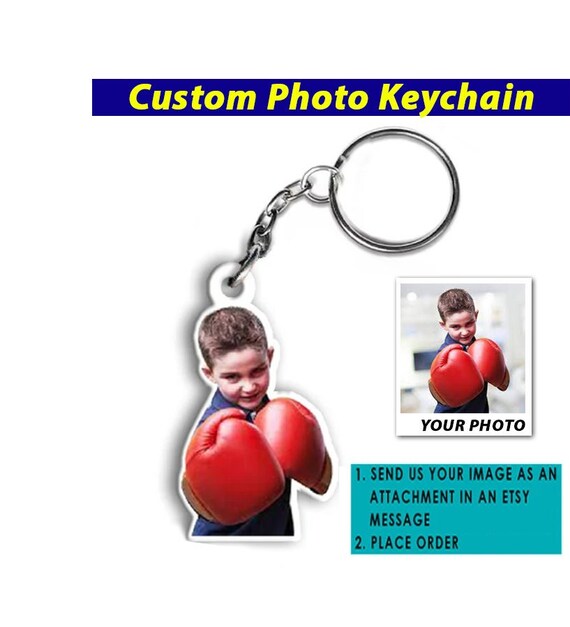 You vs You - Boxing Gloves Keychain Key Ring Fighting Fighter Strong Gift