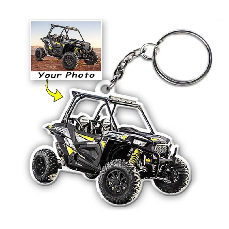 ATV UTV Dirt Quad Personalized Keychains, Cool Gifts for Dirt Quad ...
