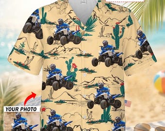 Side-by-side Sxs Personalized Hawaiian Shirt, Custom Photo Utvs