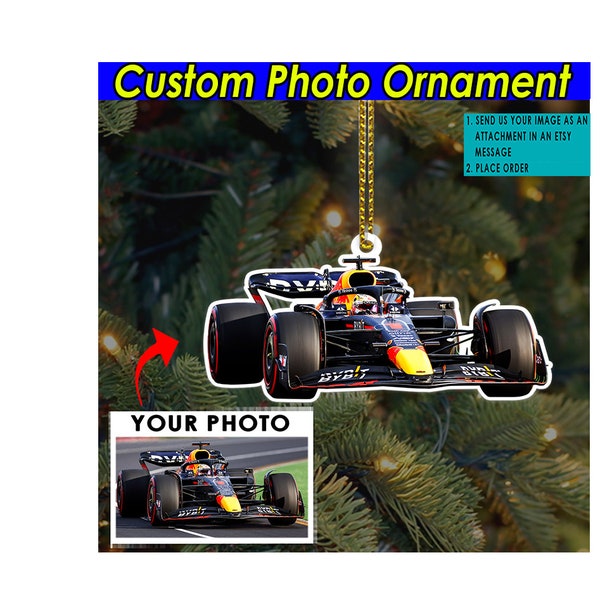 Formula 1 Christmas Ornaments - Etsy