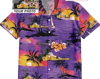 Dragster Racing Personalized Hawaiian Shirts, Unique Gift For Dragster Racers, Custom Dragster Racing Aloha Tropical Shirts (HAW15)