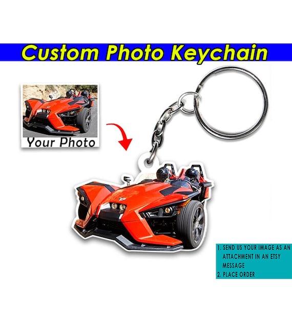 Slingshot Personalized Keychains Trike Motorcycle Gifts Unique