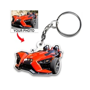 Slingshot Personalized Keychains, Reverse Trike Motorcycle, Unique Gifts For Slingshot Lovers, 3 Wheel Motorcycles, Slingshot 4 Seaters