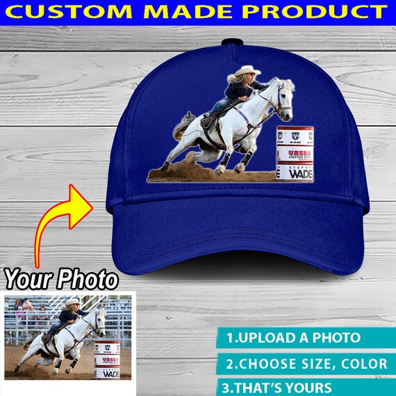 Barrell Racing Horse Personalized 