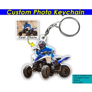 ATV UTV Dirt Quad Personalized Keychains, Cool Gifts For Dirt Quad Lovers, Monster Truck, Mud Bogging, Off Roading, SUVs Off road Keychains