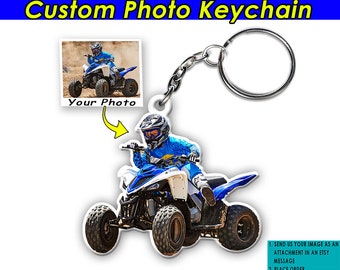 ATV UTV Dirt Quad Personalized Keychains, Cool Gifts For Dirt Quad Lovers, Monster Truck, Mud Bogging, Off Roading, SUVs Off road Keychains