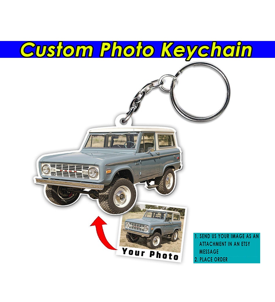 Vintage ford bronco keychain deals