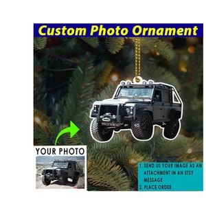Off Road Personalized Ornament, Unique Gifts For Car Guys, Car Lovers Gifts, Custom 4x4, Off-road Owners, Acrylic Ornaments