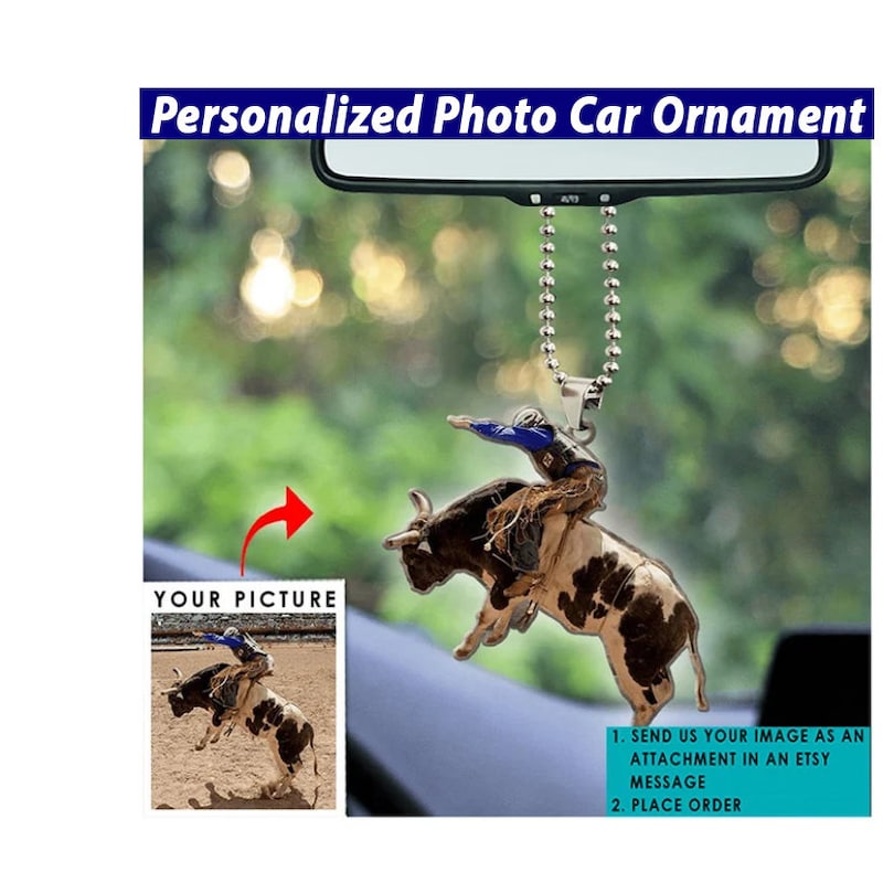 Bull Rider Etsy
