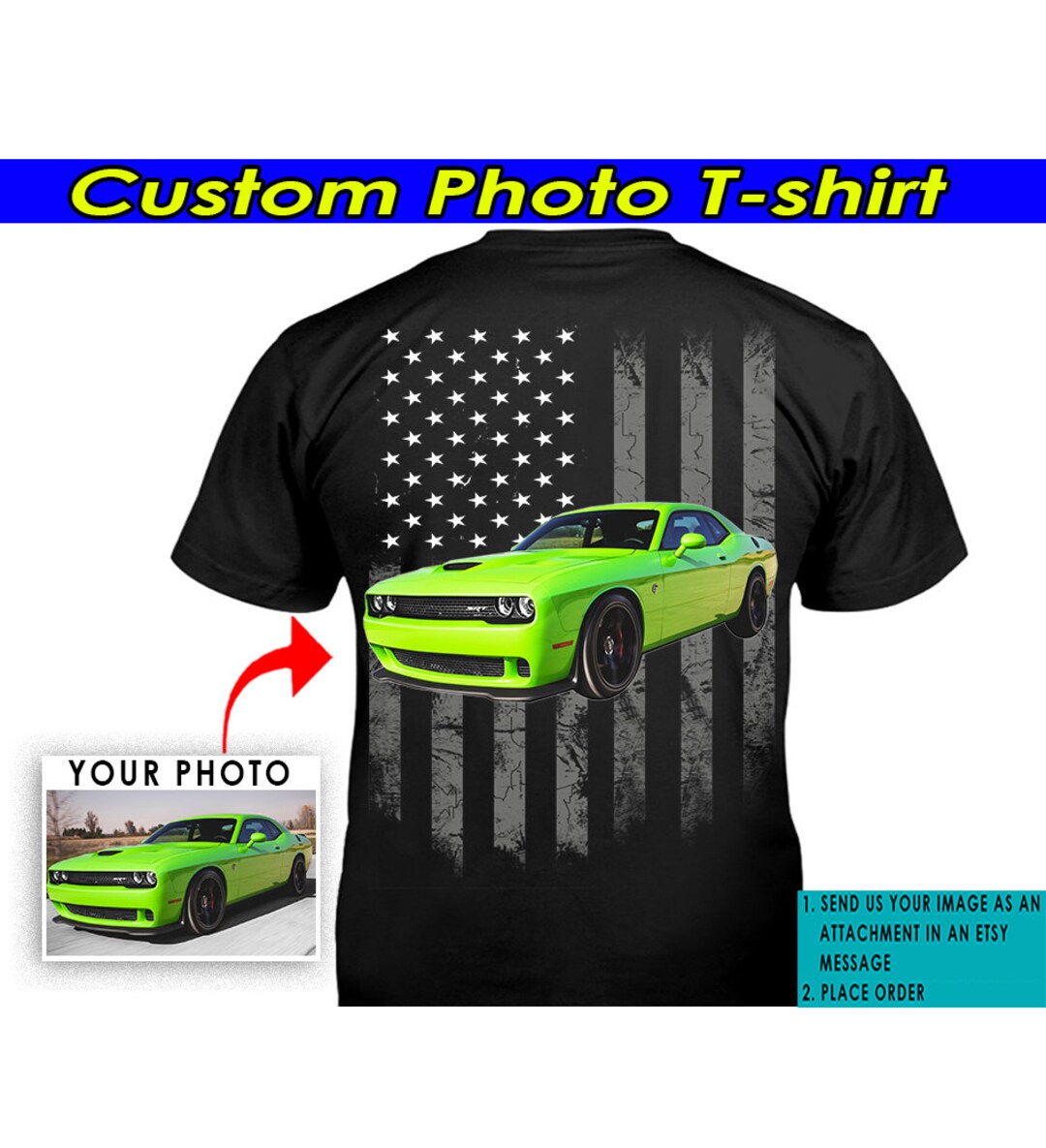 Muscle Car Gifts for Car Guys, Personalized Muscle Car Tshirt, Gifts