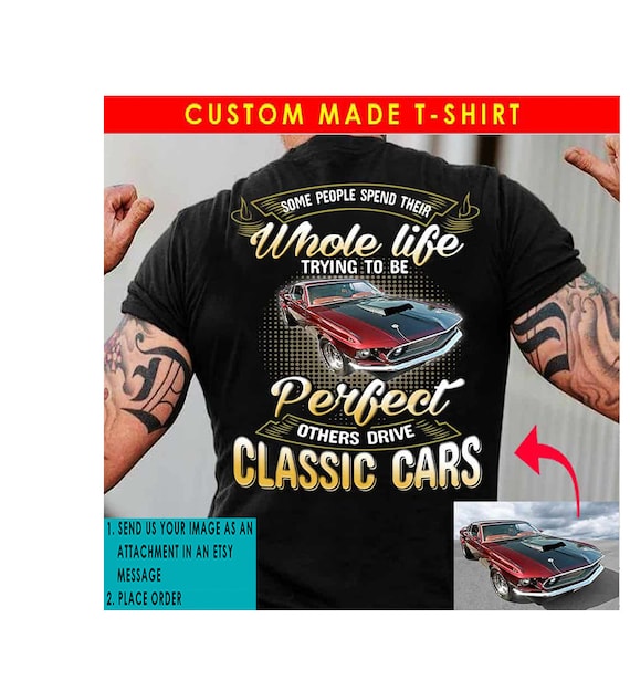 Classic Car Gifts For Men Cool Car Like a Classic Car Shirt PopSockets Grip  and Stand for Phones and Tablets