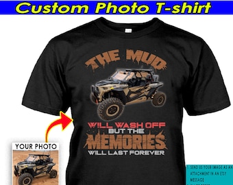 ATV UTV Off road Personalized Photo T-shirt, Dirt Quad Lovers, Off Road Racing, Quad Bike, Lifted Trucks, Mud Bogging, Mudding Gifts (BK413)