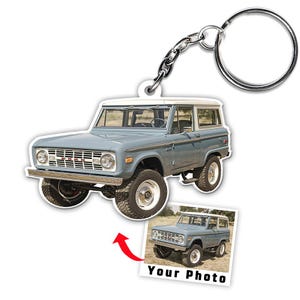 SUVs Off-road Personalized Keychains, Gifts For compact SUV Lovers, Custom Photo Keychains