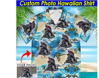 Camisa hawaiana personalizada para motonieve, regalo único para motonieves, el mejor regalo para motonieves, deportes de snowride (HAW2)