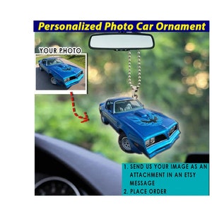 Muscle Car Personalized Car Ornament, Unique Gifts For Car Guys, Sport Car, Modern Car, Classic Car, Vintage Car, Custom Car, Hot Rod Owners