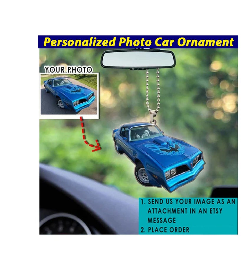 Muscle Car Personalized Car Ornament, Unique Gifts for Car Guys, Drift Car,  Modern Car, Classic Car, Vintage Car, Hot Rod, Custom Car Gifts 