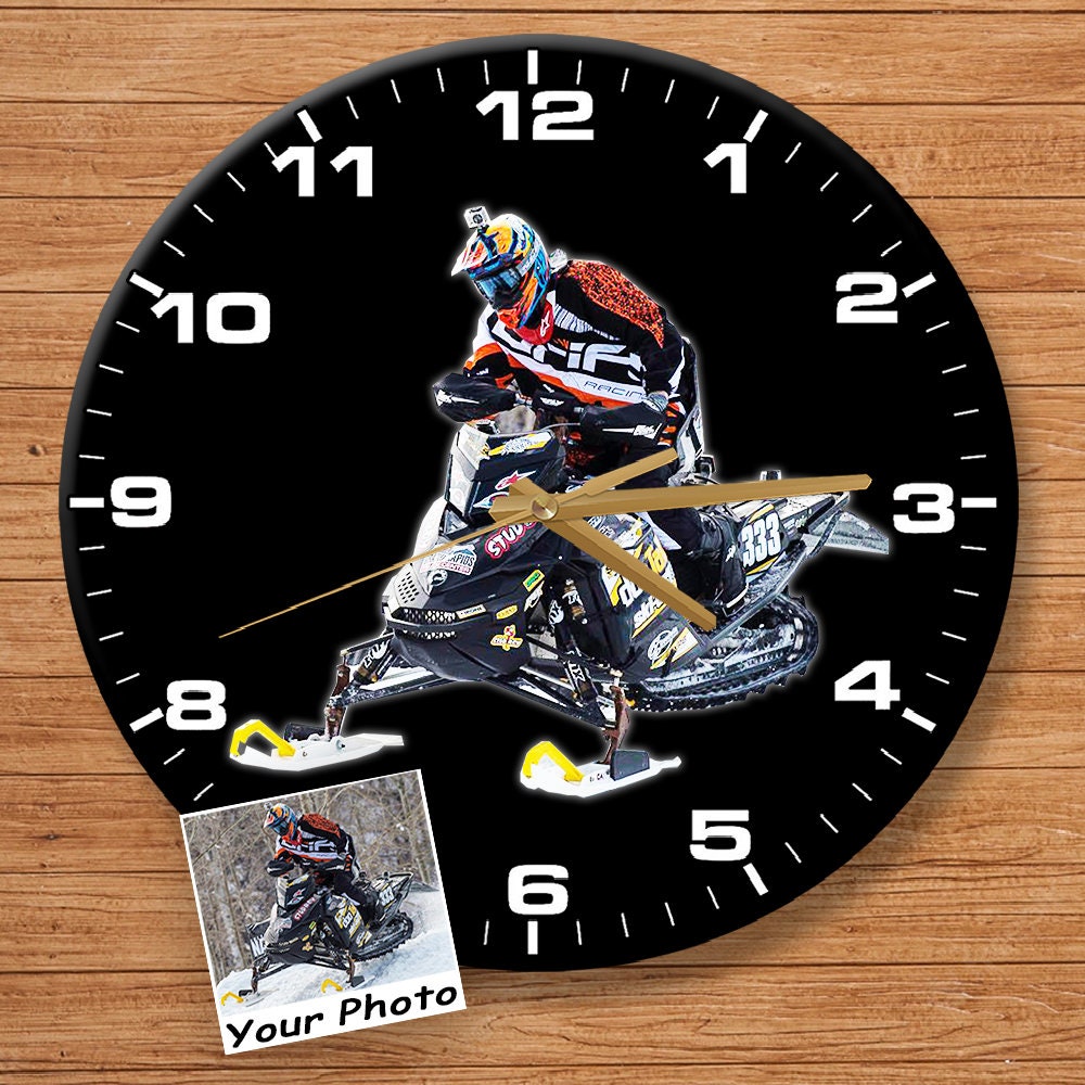Horloge murale Orig Horloge murale de garage Harley Davidson Idée cadeau -  Gadgets Harley Davidson - Shopbikers: vente de produits pour cyclistes sur  mesure