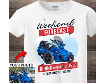 Camiseta personalizada para motociclista Spyder, el mejor regalo para motociclistas, regalo único para motociclistas Spyder, regalo divertido para moteros (BK474)