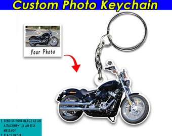 Biker Gift Motorcycle Personalized Keychains, Cool Gift For Bikers, Motorcycle Gift For Him, Motorbike Gift For Her, Custom Keychain