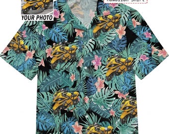 Cool Gifts For Motorcycle Lovers Biker Personalized Hawaiian Shirt, Unique Aloha Tropical Shirt For Biker Grandpas, Dad, Husband (HAW3)