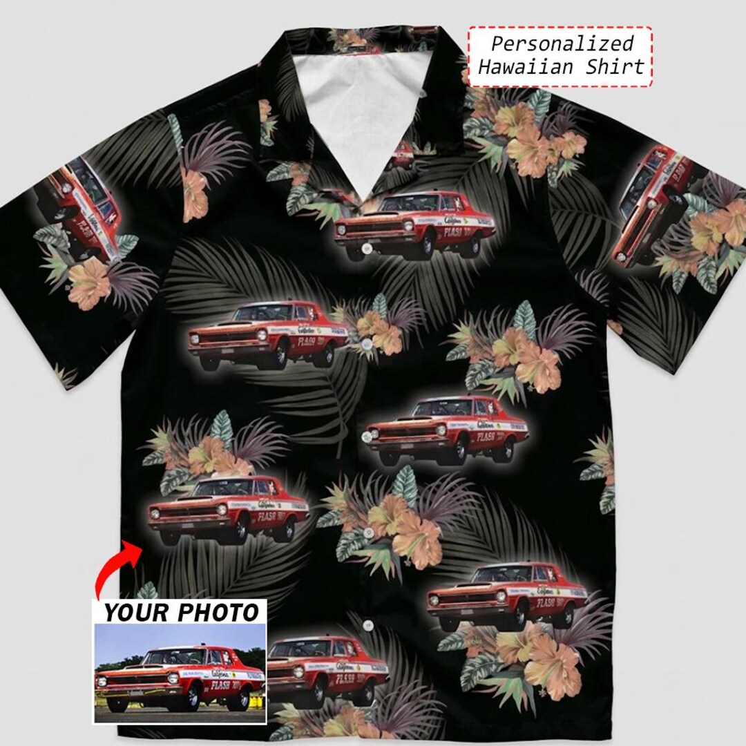 Super Stock Drag Racing Car Personalized Hawaiian Shirt, Unique Gift ...