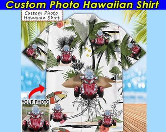 Camisa hawaiana personalizada con foto de motocicleta Spyder, el mejor regalo para los amantes de Spyder, un regalo único para quienes tienen una Spyder (HAW4)