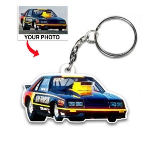 Pro Modified Car Pro Stock Car Personalized Keychains, Unique Gift For Drag Racers, Prostock Car, Super Stock Race Car Keyrings
