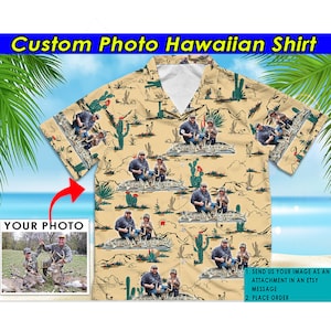 Hunters Hunting Personalized Hawaiian Shirt, Bowhunting, Deer Hunting Grandpa, Funny Hunting Gift, Gift For Hunter Fishermen (HAW1)