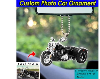 Unique Gifts For Trikers Freewheeler Personalized Car Ornament, Trike Motorcycle Owners, Gifts For Trike Lovers, Trike Riders Best Gifts