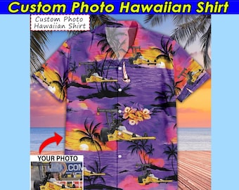 Dragster Drag Racing Car Gifts Personalized Hawaiian Shirt, Unique Gifts For Drag Racers, Muscle Car Hot Rod Racing Aloha Shirt (HAW15)
