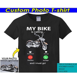 Funny Motorcycle Personalized T-shirt, Unique Cool Gifts For Bikers Motorcycle Lovers, Sport Bike, Custom Bike, Lowriders Motorbike (BK195)